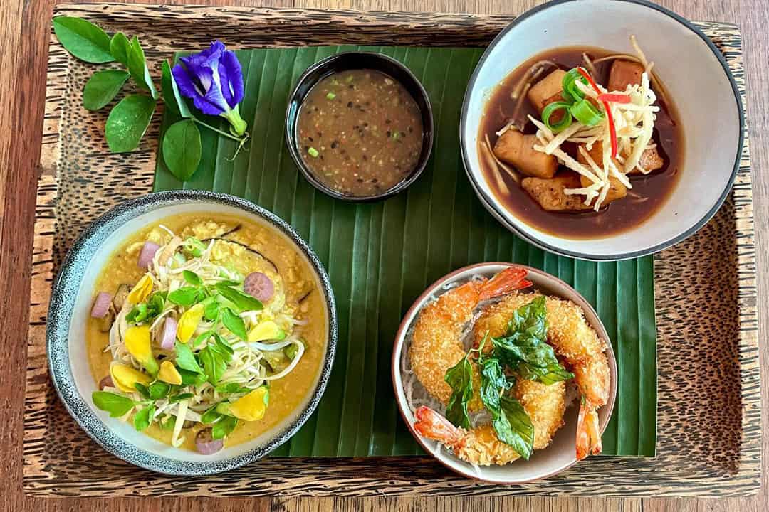 Cuisine in a Restaurant in Siem Reap