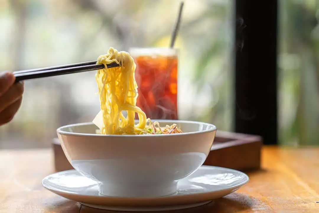 Noodle Soup at Breakfast