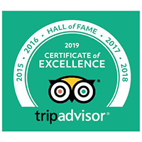 Certificate of Excellence - 2019 Hall of Fame