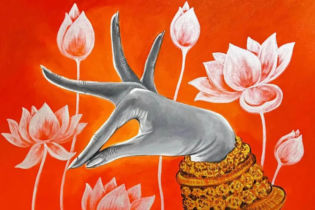 Apsara Dance Painting
