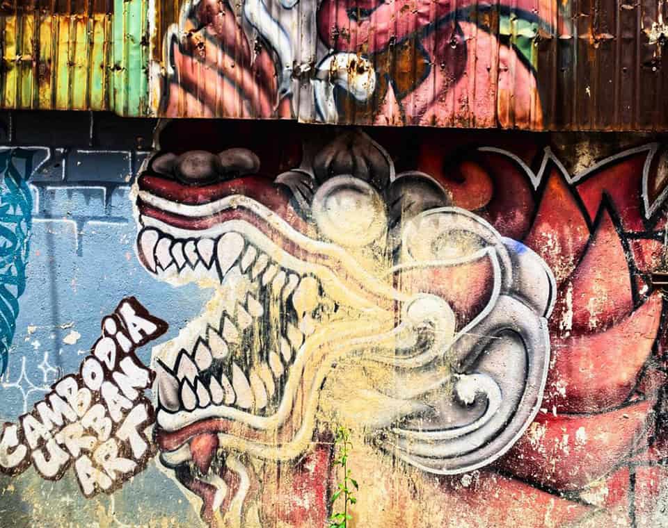 Battambang Street Art & Food Tour by Tuk Tuk – Sunset, Supper & Spray Cans
