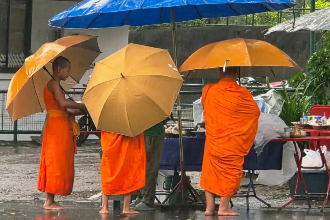 Alms Collecting